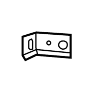 52010064AB Mopar Brake Hose Bracket Illustration 1 of 1