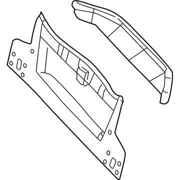 Mopar 4575209AI Panel-DECKLID Opening 4575209AI Mopar Panel-DECKLID Opening Illustration 1 of 1