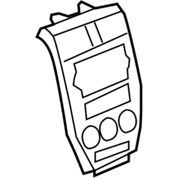 YZ161SFAB Mopar Instrument Panel Bezel Illustration 1 of 1