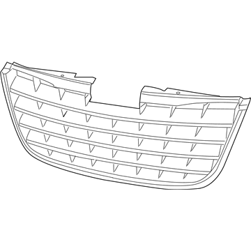 5113127AA Mopar Radiator Grille Illustration 1 of 1
