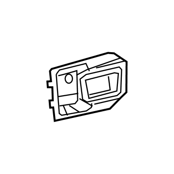 1WD58TX7AC Mopar Release Handle Bezel Illustration 1 of 1