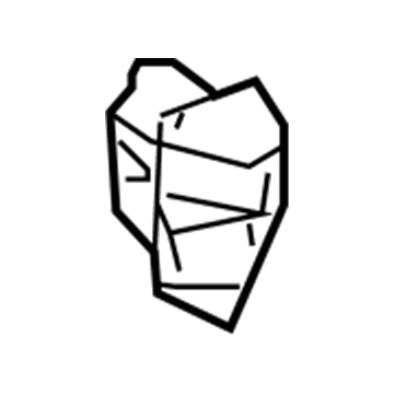 5101011AA Mopar Rear Energy Absorber Illustration 1 of 1