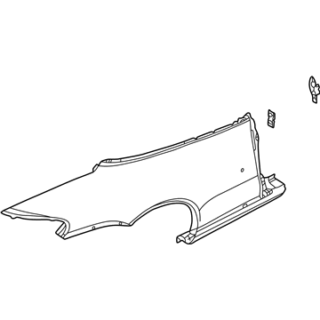 4878366AE Mopar Quarter Panel Illustration 1 of 1