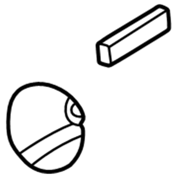 Chrysler Sebring Fuel Door - 4878351AC