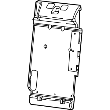68293535AA Mopar Rear Seat Back Panel Illustration 1 of 1