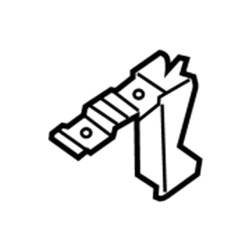 68222732AC Mopar Shield Bracket Illustration 1 of 1