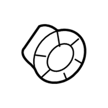 J4004005 Mopar Hexagon Nut Illustration 1 of 1