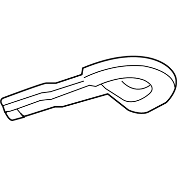 52059191AA Mopar Tow Hook Illustration 1 of 1