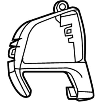 5RB82SZ6AA Mopar Steering Wheel Bezel Illustration 1 of 1