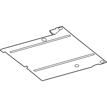 68010679AA Mopar SILENCER-Wooden Illustration 1 of 1