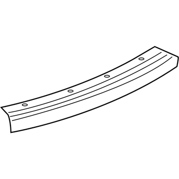 5159080AA Mopar Step Pad-Rear FASCIA Illustration 1 of 1
