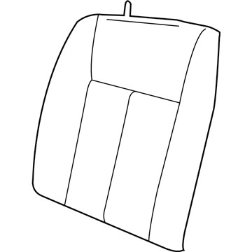 1RR78XDVAA Mopar Front Seat Back Cover Illustration 1 of 1