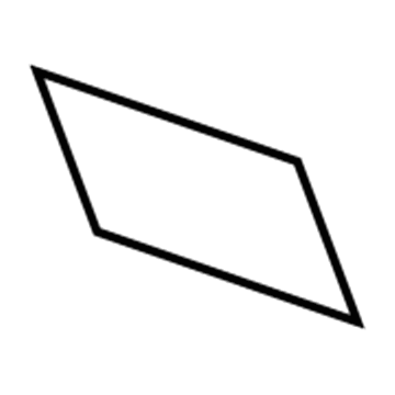 68001366AB Mopar Lens-License Lamp Illustration 1 of 1