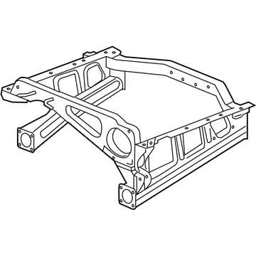 52090278AK Mopar Rear Suspension Cradle Illustration 1 of 1