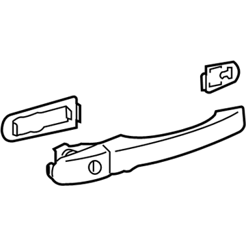 Dodge Sprinter 2500 Door Handle - 5104415AA