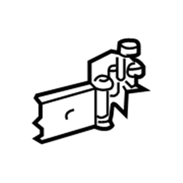 5124087AA Mopar Slide-Body Hardware Illustration 1 of 1