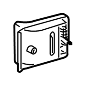 5132049AA Mopar Handle-Sliding Door Interior Illustration 1 of 1