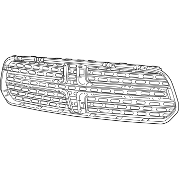Dodge Durango Grille - 5113717AB