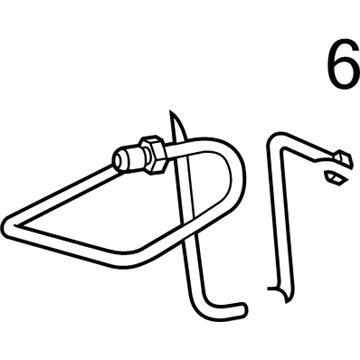 2017 Ram 2500 Brake Line - 68204418AC