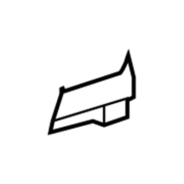 Mopar 55359873AA Quarter Panel-COWL Side 55359873AA Mopar Quarter Panel-COWL Side Illustration 1 of 1