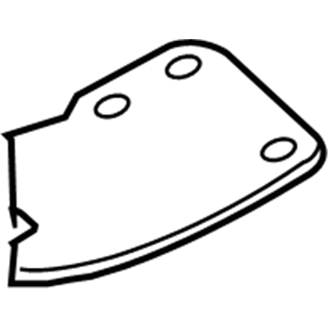 Mopar 5135553AA Bracket-Speed Control SERVO 5135553AA Mopar Bracket-Speed Control SERVO Illustration 1 of 1