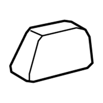 5HU37XDVAC Mopar Cover-Seat Belt Turning Loop Illustration 1 of 1