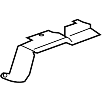 5029318AA Mopar Heat Shield Illustration 1 of 1