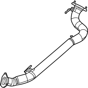 68436889AA Mopar EXHAUST EXTENSION Illustration 1 of 1
