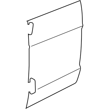 Mopar 55023237AD Panel-Side Cargo Door 55023237AD Mopar Panel-Side Cargo Door Illustration 1 of 1