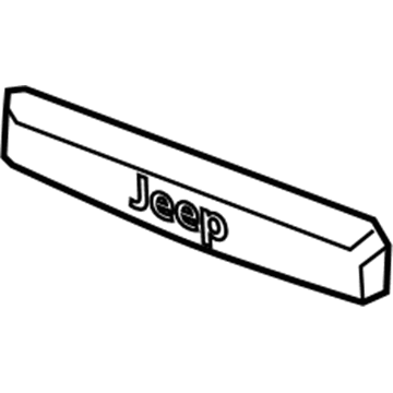 Jeep Commander Tailgate Handle - 68003285AA