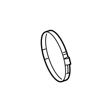 Mopar 6514049AA Hose Clamp 6514049AA Mopar Hose Clamp Illustration 1 of 1
