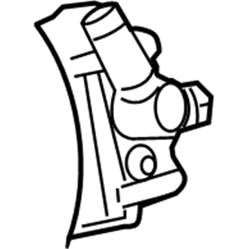 2010 Chrysler Town & Country Power Steering Pump - 4721439AB