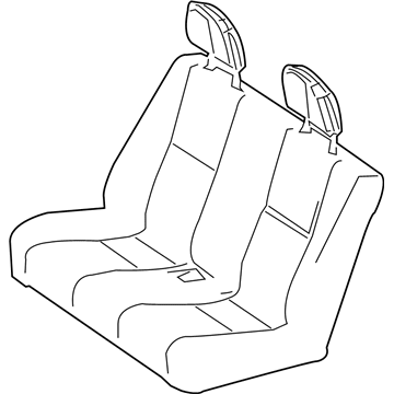 1MY191F7AA Mopar Front Seat Illustration 1 of 1