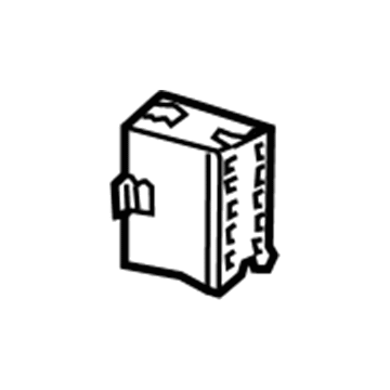 5120633AA Mopar Connector Illustration 1 of 1