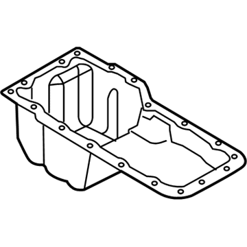 Jeep Commander Oil Pan - 53021860AC