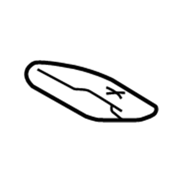 5121510AA Mopar Pad-Floor Illustration 1 of 1