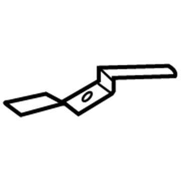 5119269AA Mopar Floor Pan Bracket Illustration 1 of 1