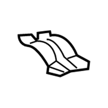 Mopar 5124613AA Spring Clip 5124613AA Mopar Spring Clip Illustration 1 of 1