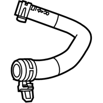 5058545AC Mopar Oil Cooler Inlet Hose Illustration 1 of 1
