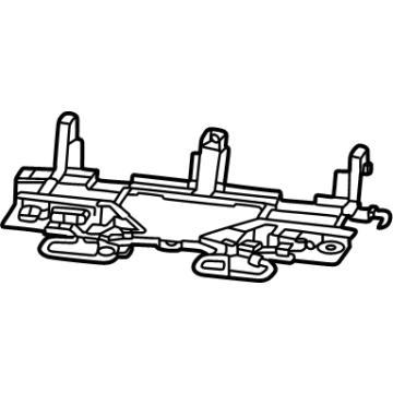 68687683AA Mopar MAT-FRONT SEAT CUSHION Illustration 1 of 1