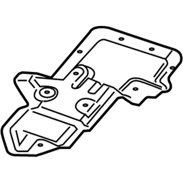 68296837AA Mopar Shield-Heat Illustration 1 of 1