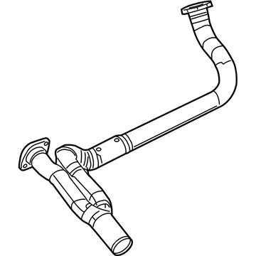68252391AM Mopar Exhaust Catalyst Converter Illustration 1 of 1