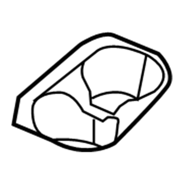 2007 Jeep Wrangler Cup Holder - 1FG741D5AA