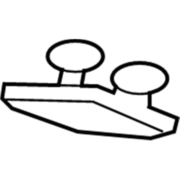 1BW01BD1AA Mopar Cover-Access TAILGATE Trim Illustration 1 of 1