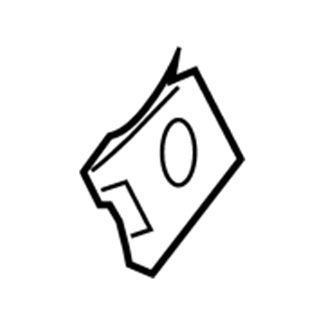 6104735AA Mopar Spring Clip Illustration 1 of 1