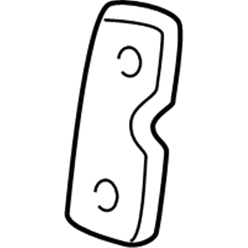 55362014AA Mopar Latch-Body Side Glass Illustration 1 of 1