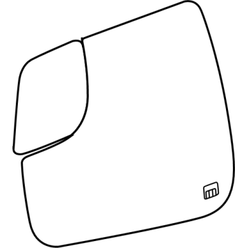 68666812AA Mopar MIRROR REPLACEMENT Illustration 1 of 1