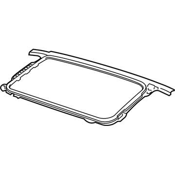 55372981AB Mopar REINFMNT-SUNROOF Opening Illustration 1 of 1