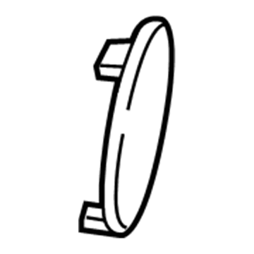 1FL71DX9AA Mopar Handle Cover Illustration 1 of 1