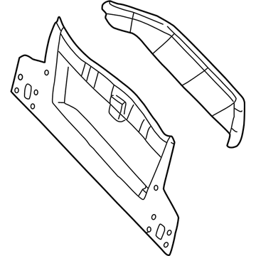 4575208AG Mopar Panel-DECKLID Opening Illustration 1 of 1